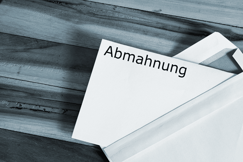 Abmahnung der Wettbewerbszentrale